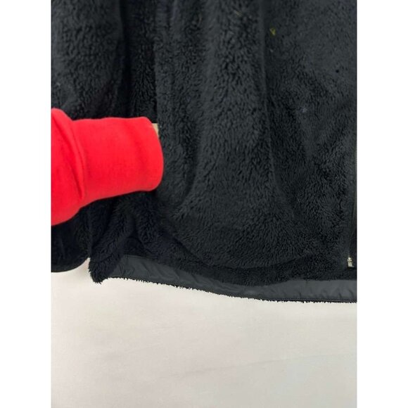 The North Face Women's Size 2X Osito Fleece Jacket Black Full Zip Front Pockets - Picture 13 of 15